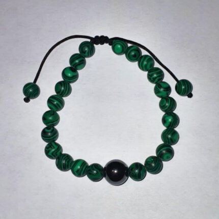 pulsera con dije de acerina atracción de abundancia