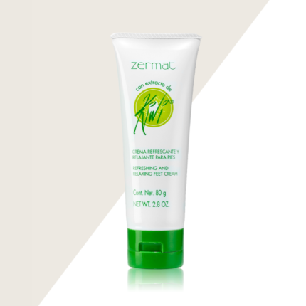 crema refrescante y relajante para pies kiwi 80 g