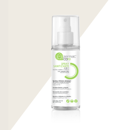 spray sanitizante 3 en 1 147 ml